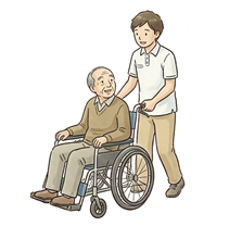 介護施設受付